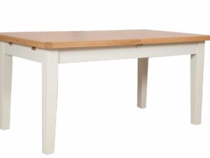 French Ivory Cream 1.6 Extending Dining Table - Image 3