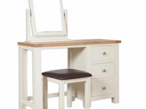 French Ivory Cream Dressing Table - Image 3
