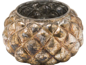 The Noel Collection Small Burnished   Votive Candle Holder