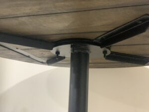 Franklin Hardwood Bar Table - Image 3