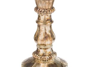 The Noel Collection Burnished  Dinner Candle Holder