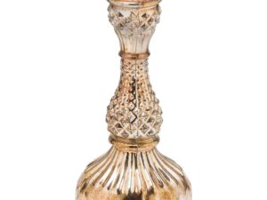 The Noel Collection Burnished  Dinner Candle Holder