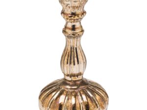 The Noel Collection Burnished  Dinner Candle Holder