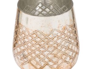 The Noel Collection Medium Burnished  Candle Holder