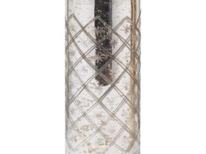 The Noel Collection Silver Foil Effect Vase