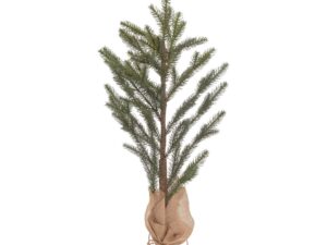 The Noel Collection Artifical Pine Tree In Hessian Pot - Image 1