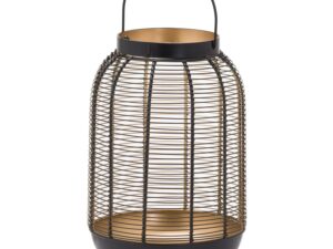 Medium Black Glowray Wire Lantern