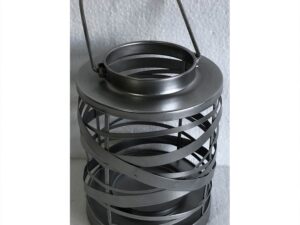 Small Antique Silver Ribbon lantern