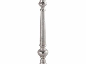 Farrah Collection Large Silver Dinner Candle Holder