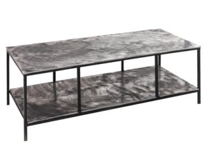 Farrah Collection Silver Coffee Table