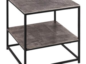 Farrah Collection Silver Side Table