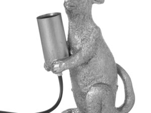 Marvin The Mouse Silver Table Lamp