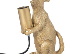Marvin The Mouse Gold Table Lamp