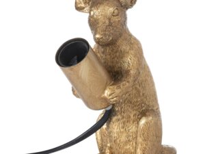 Milton The Mouse Gold Table Lamp