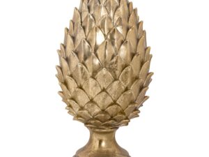 Tall Large Gold Pinecone Finial