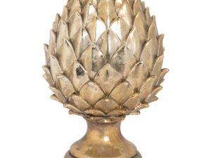 Large Gold Pinecone Finial