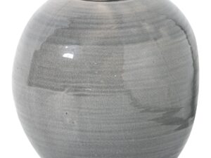 Garda Grey Glazed Tiber Vase