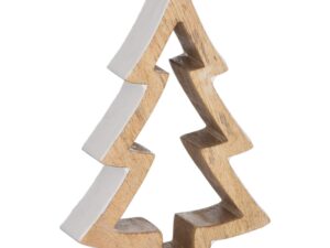 The Noel Collection Snowy Standing Wooden Tree