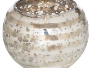 Ribbed Lustre Candle Holder - Image 1