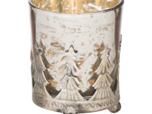 The Lustre Collection Christmas Tea Light Holder