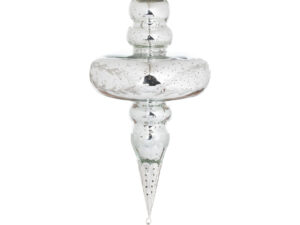 The Noel Collection Silver Pendant Sphere XL Bauble